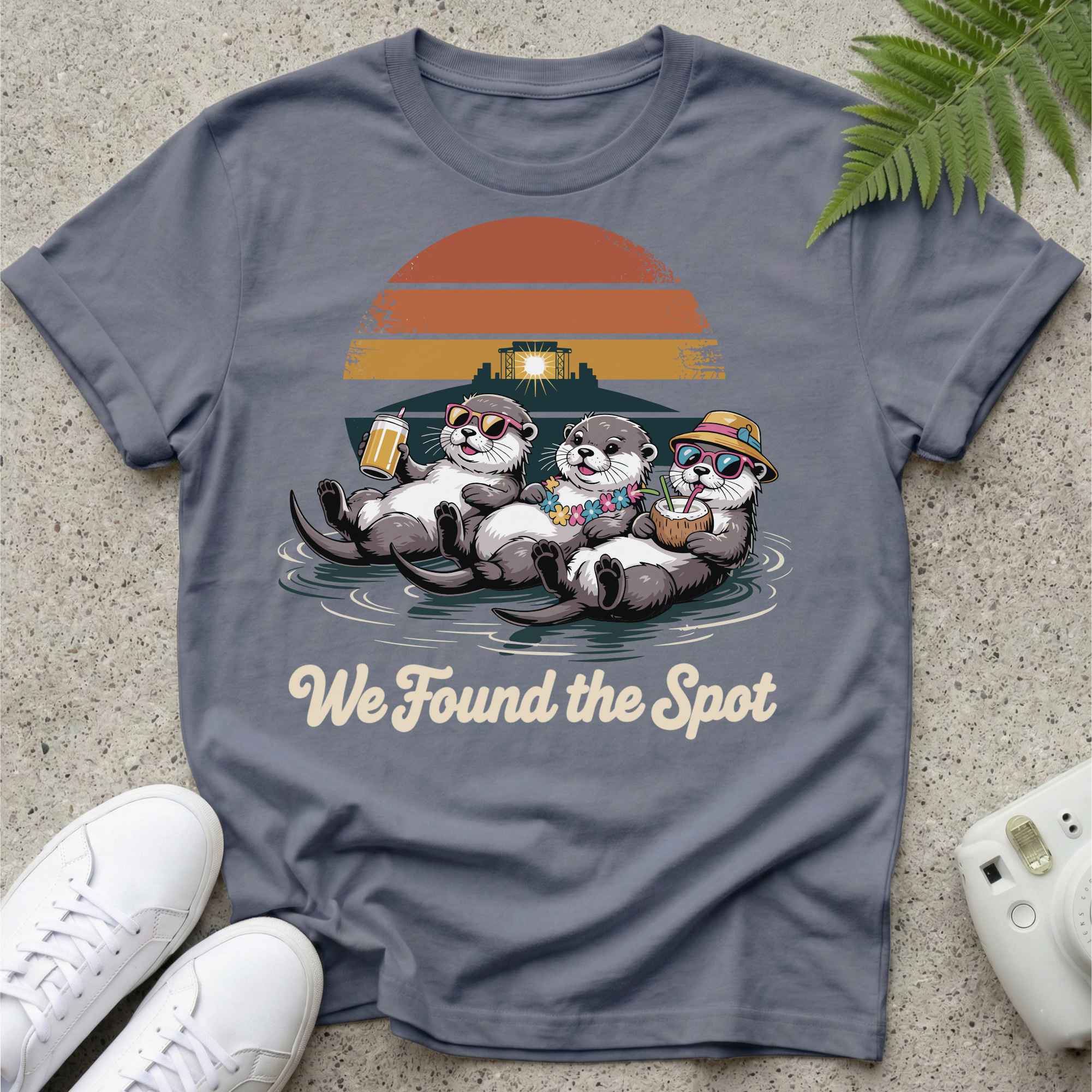 Just the right Spot, Otters T-shirt!