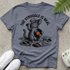 Selecting Record Struggle Cat T-shirt