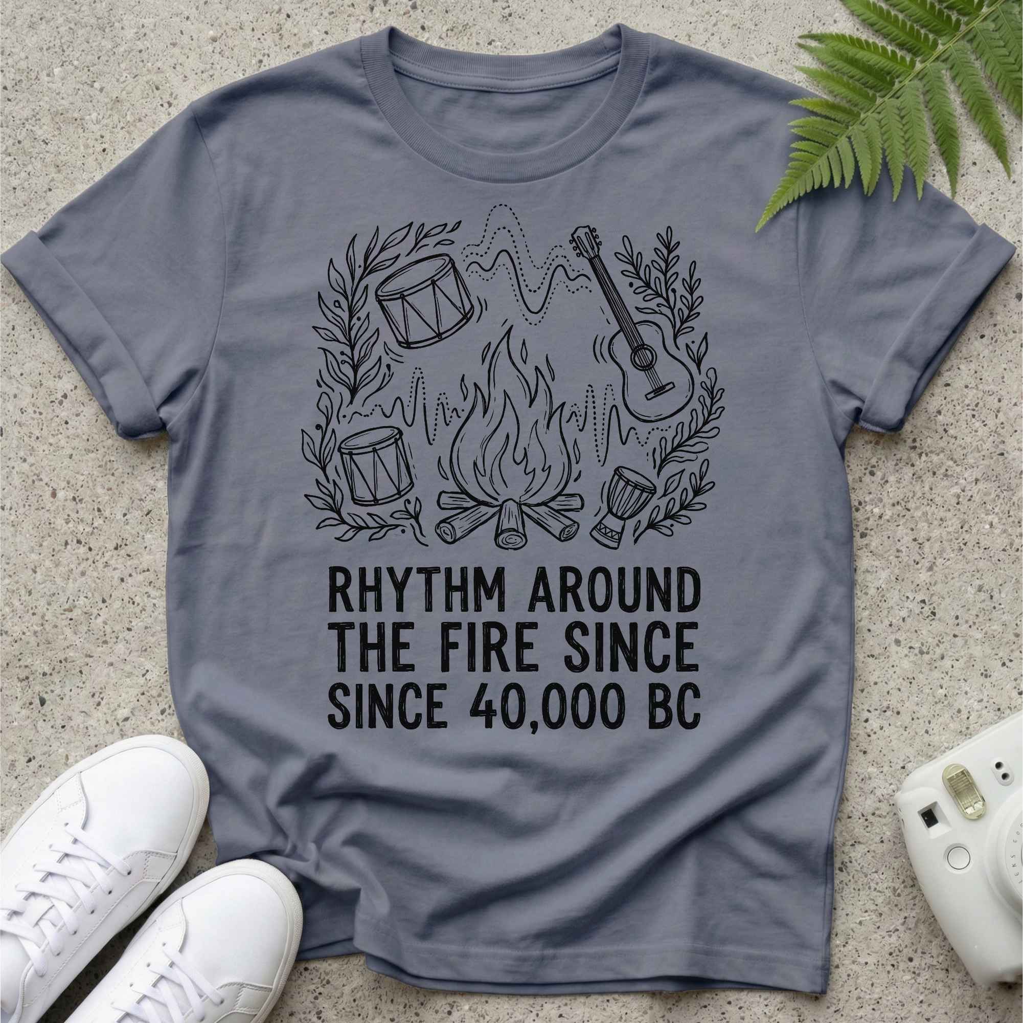 Rhytm Since 40.000 BC T-shirt