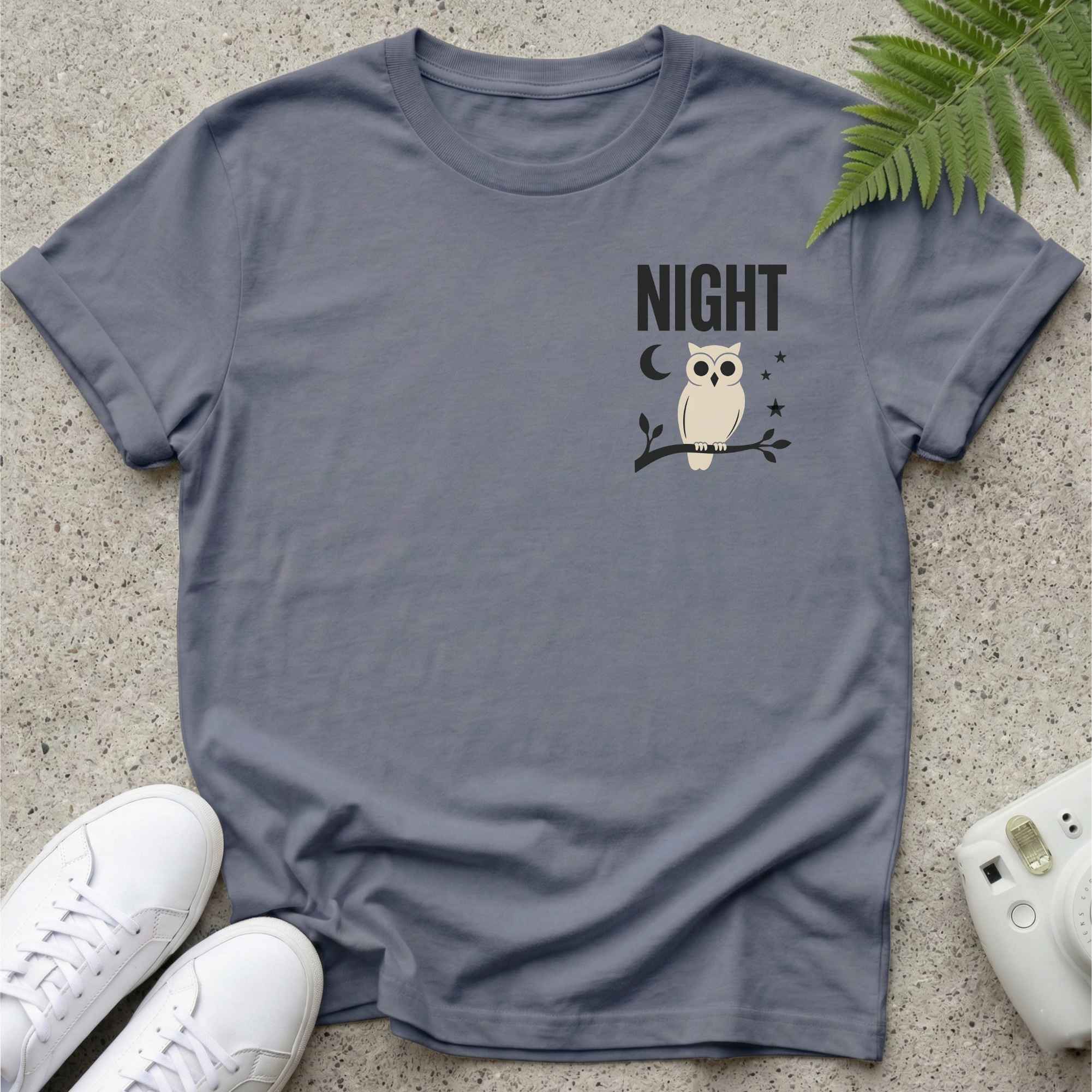 Night Owl Moon T-shirt