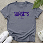 More Sunsets Blue T-shirt