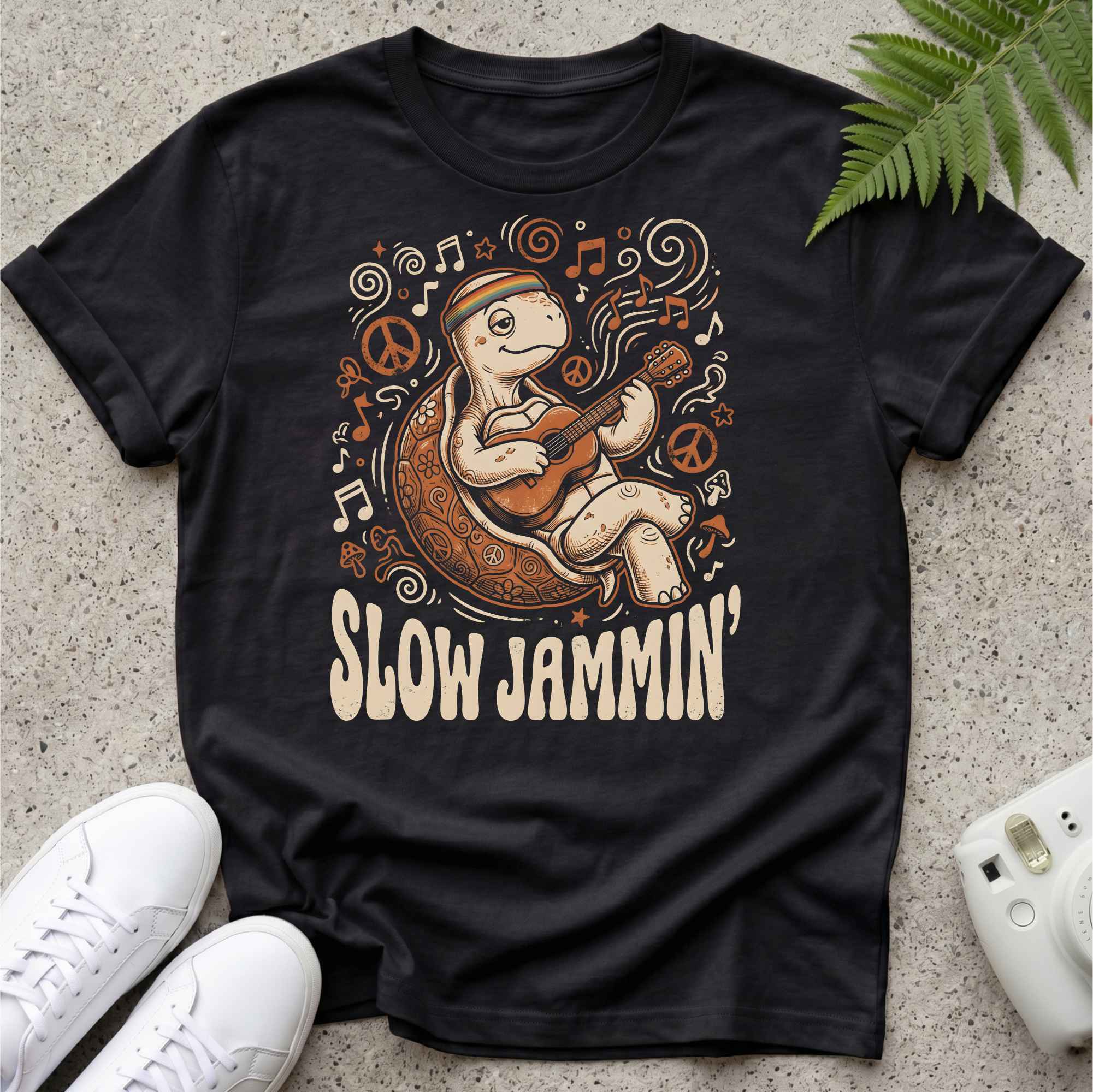 Slow Jammin Turtle T-shirt
