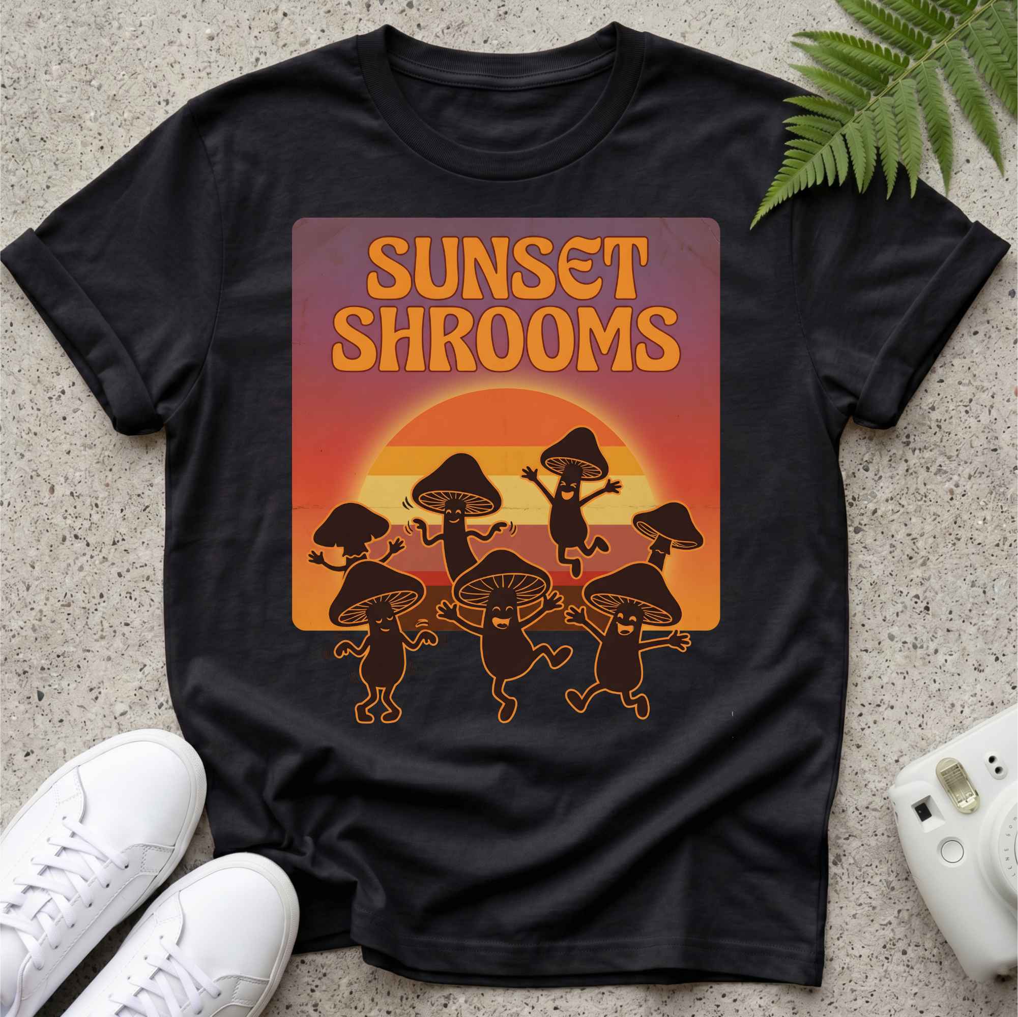 Sunset Shrooms T-shirt