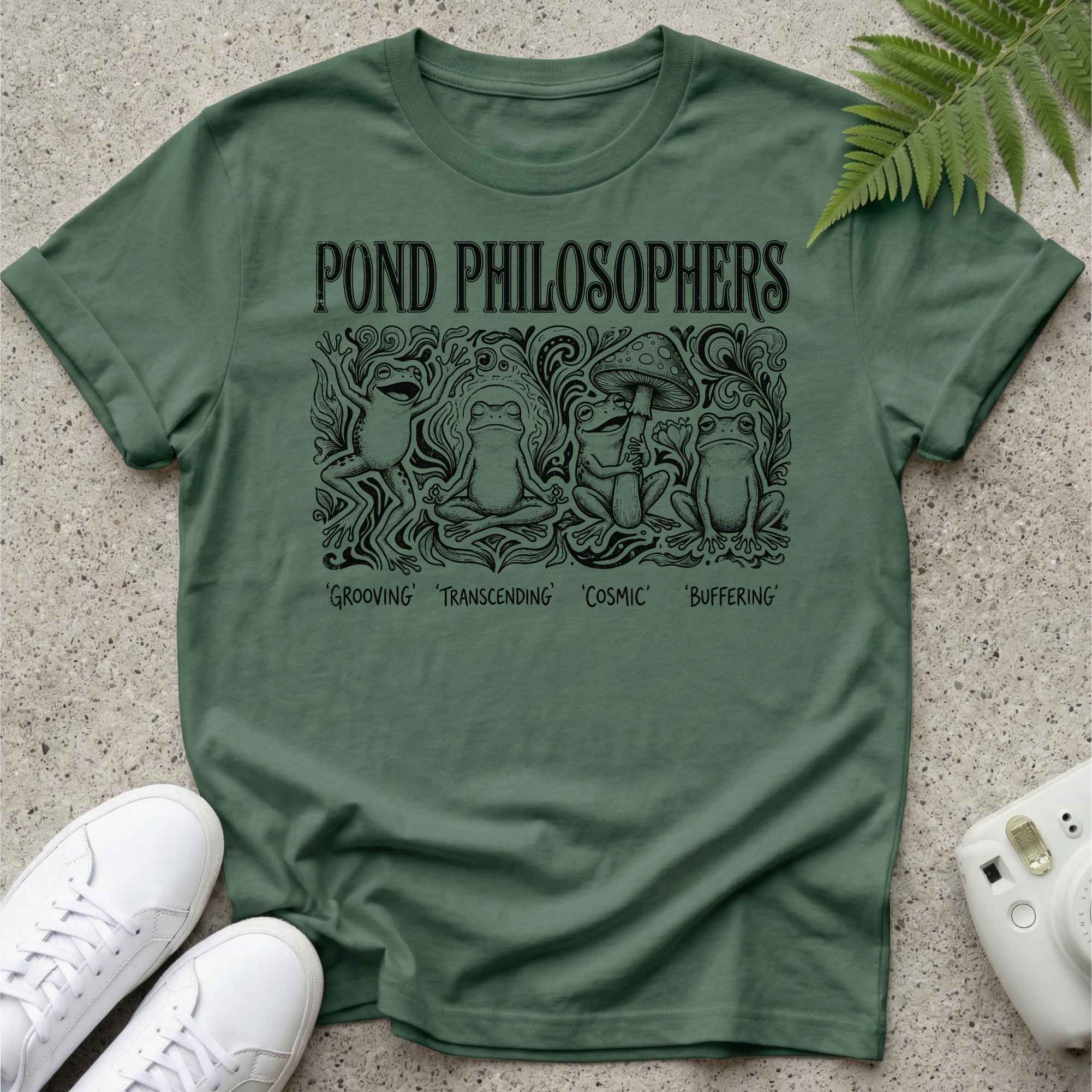 Pond Philosophers T-shirt Black