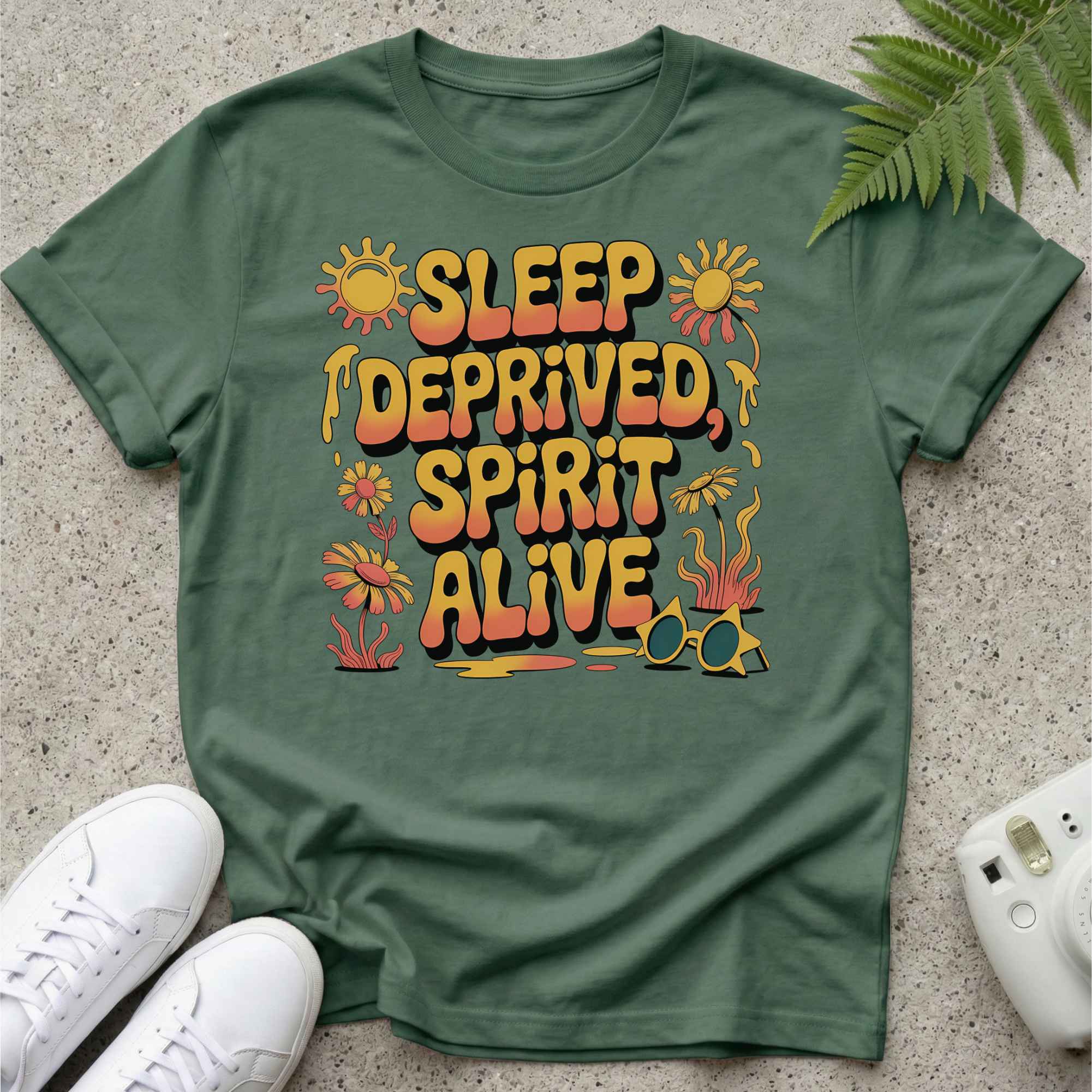 Sleep Deprived Spirit Alive T-shirt