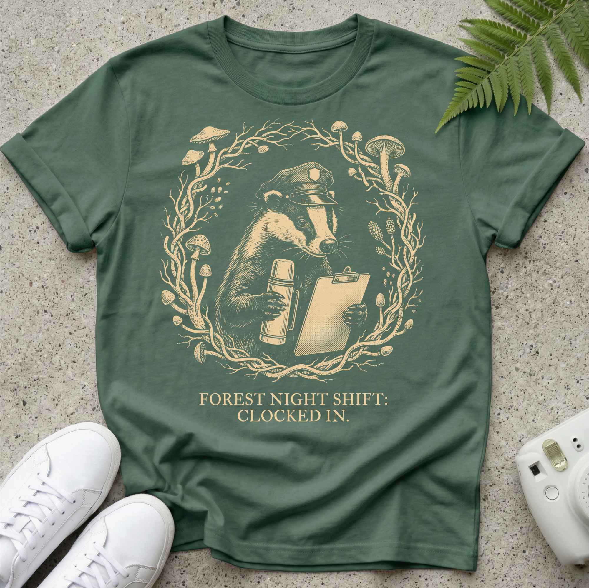 Nightshift Badger T-shirt