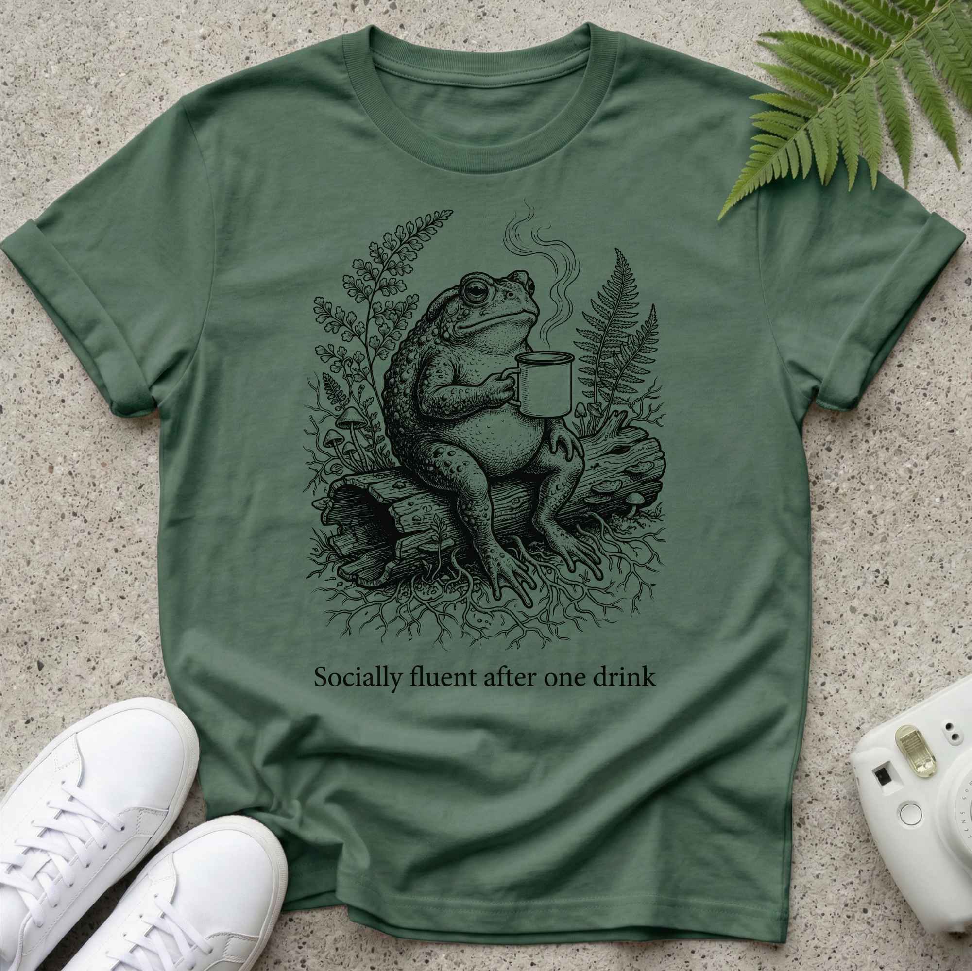 Social Fluent Frog T-shirt