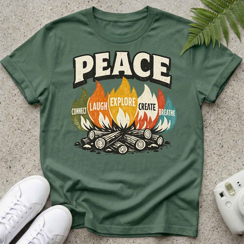 Peace Fire T-shirt