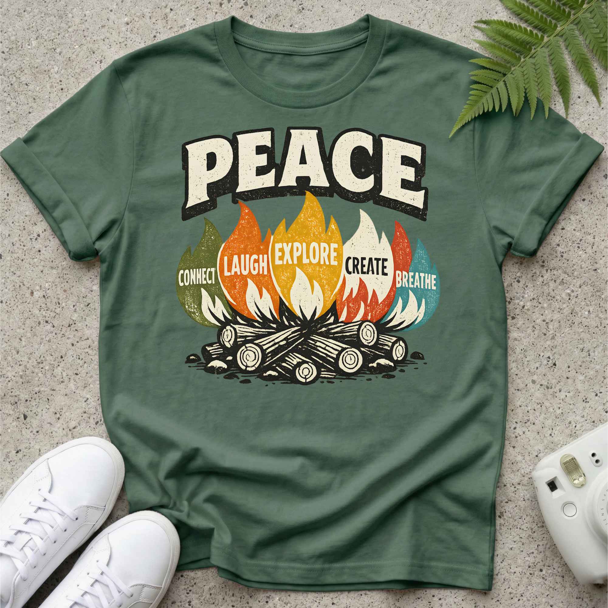 Peace Fire T-shirt