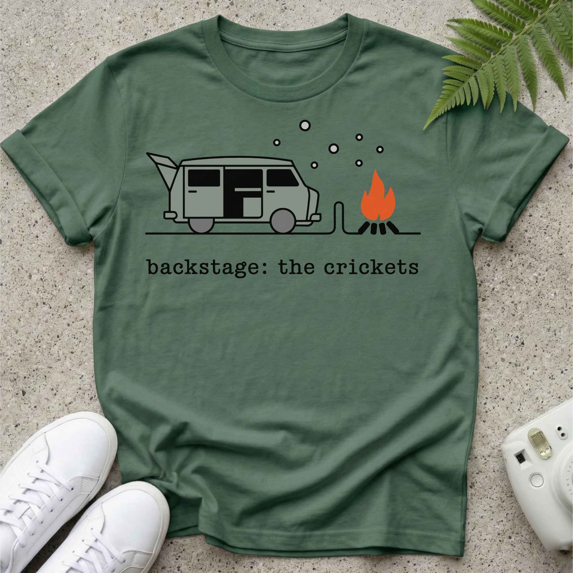 Backstage Crickets T-shirt