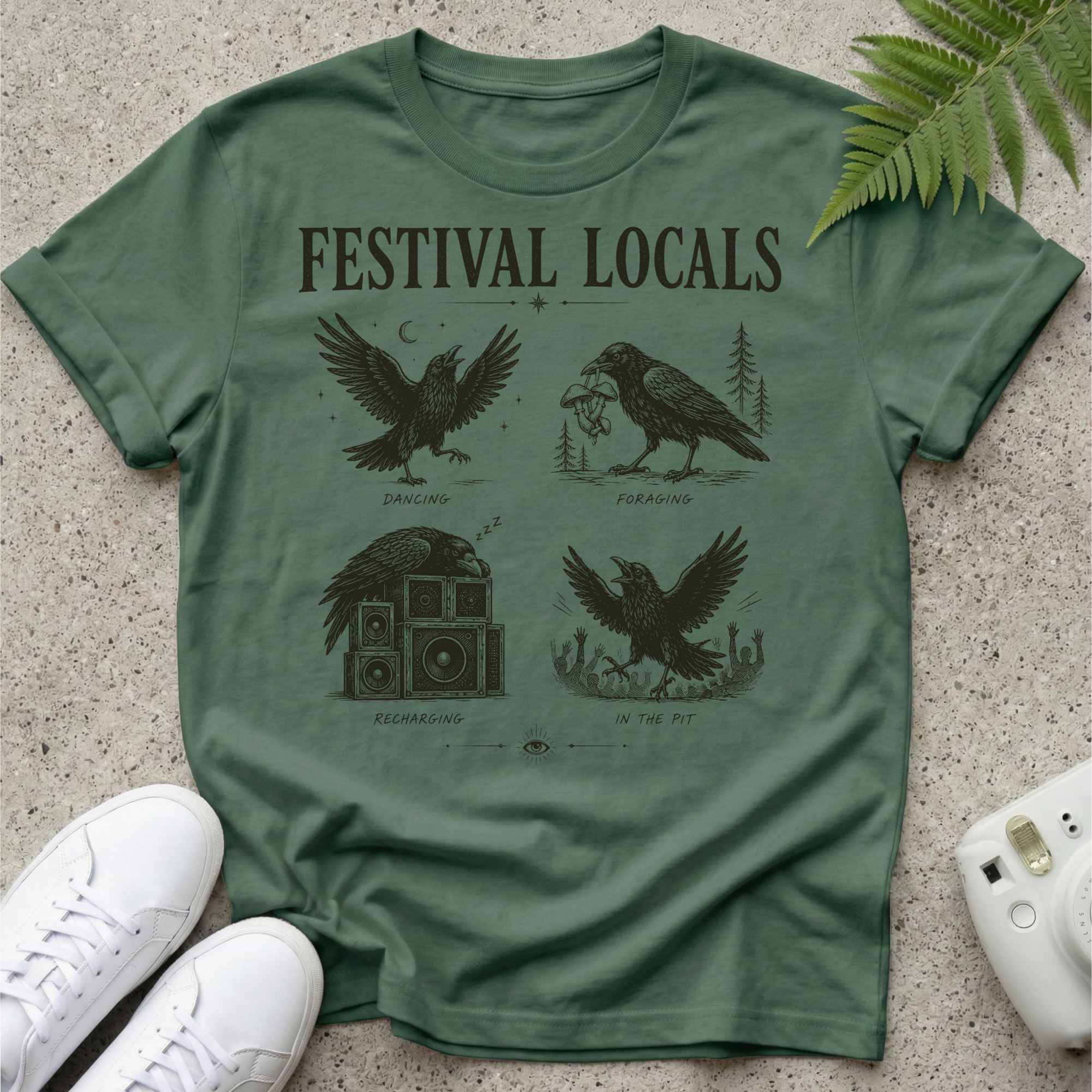Fesitval Local Crow T-shirt