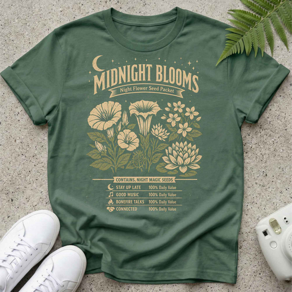 Night Blooms T-shirt