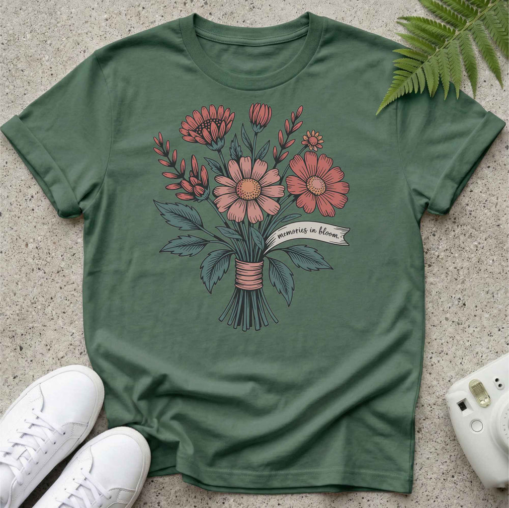 Memories in bloom T-shirt