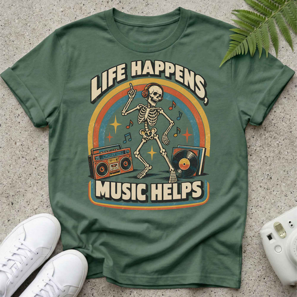 Skeleton Vibes T-shirt