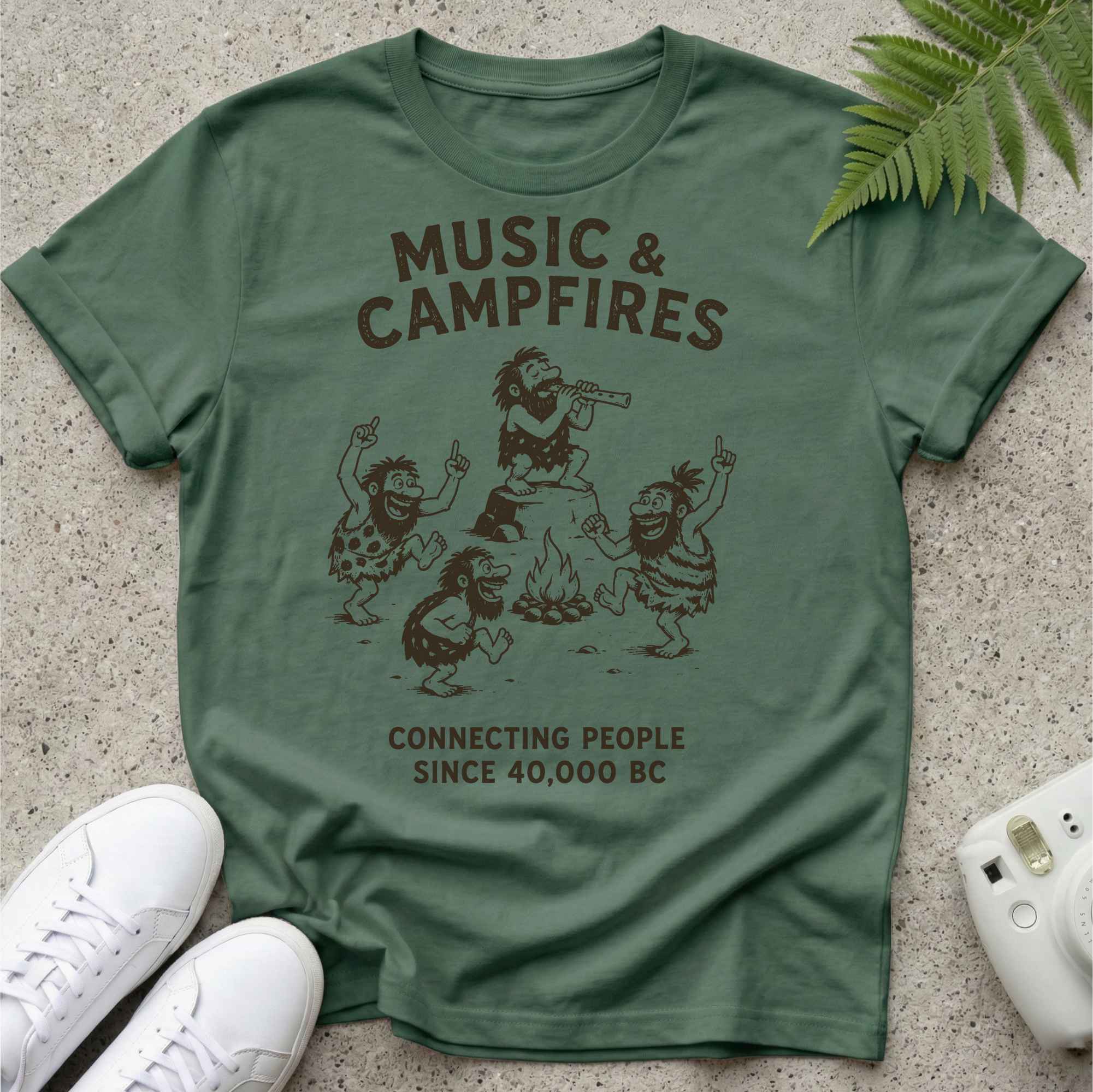 Music & Campfires T-shirt