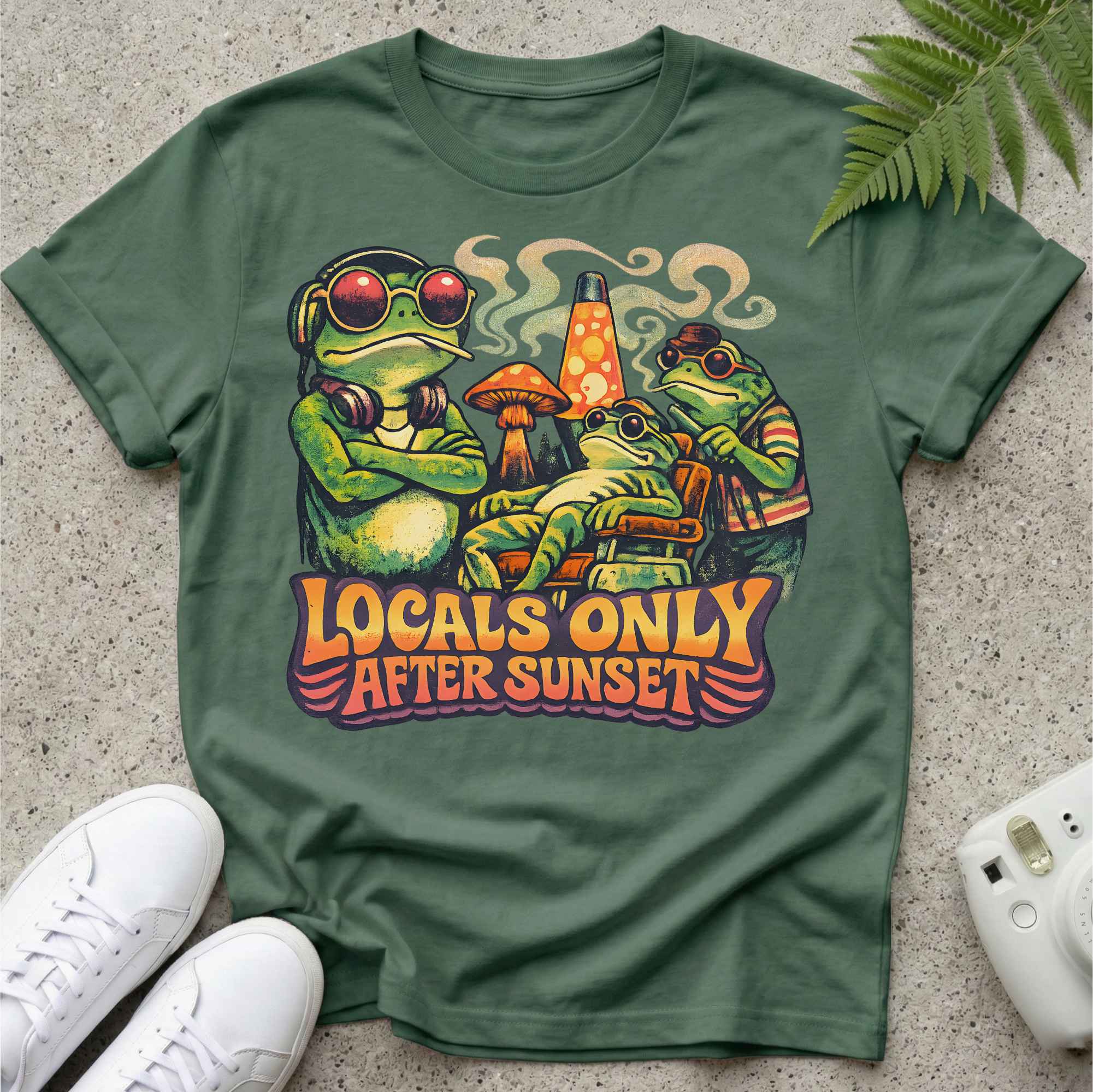 Locals Only Frogs T-shirt
