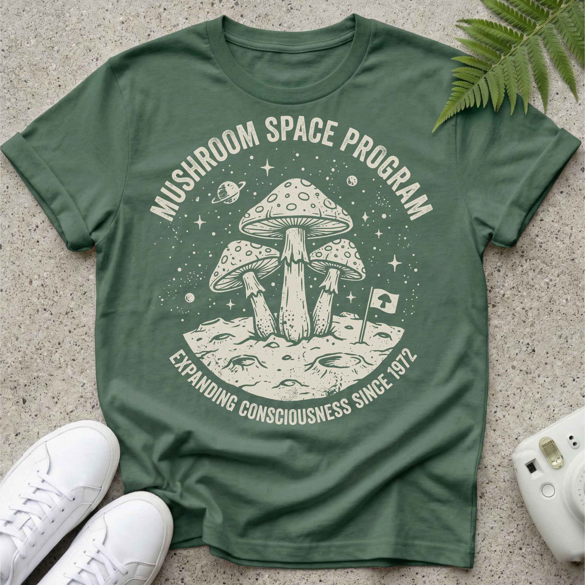 Mushroom Space Program T-shirt