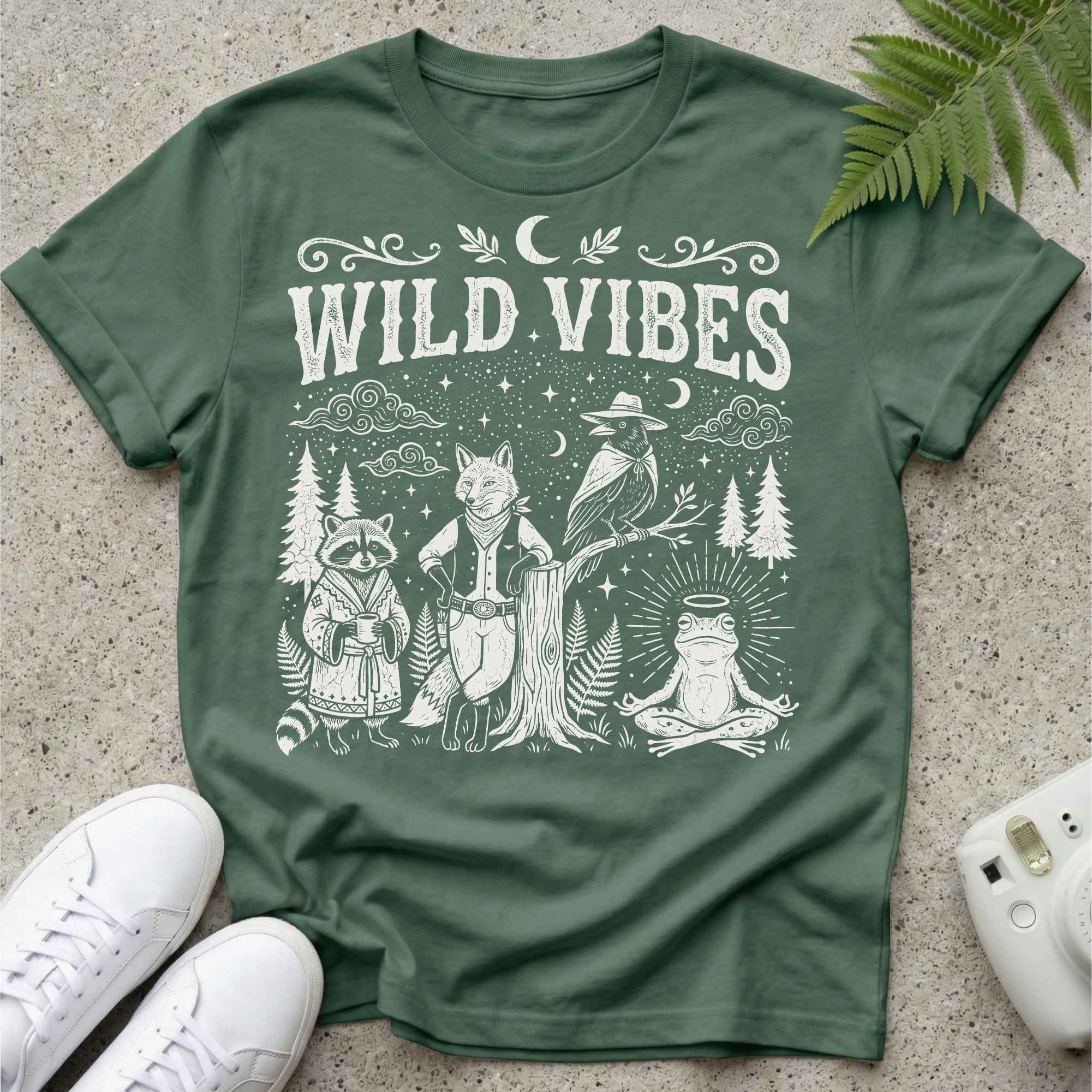 Wild Vibes Creatures T-shirt
