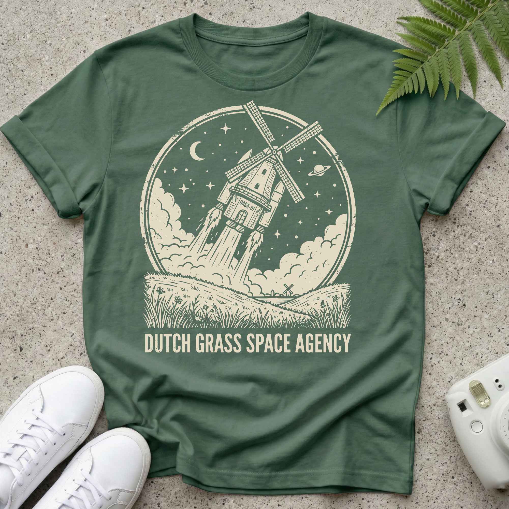 Dutch Grass Space Agency T-shirt