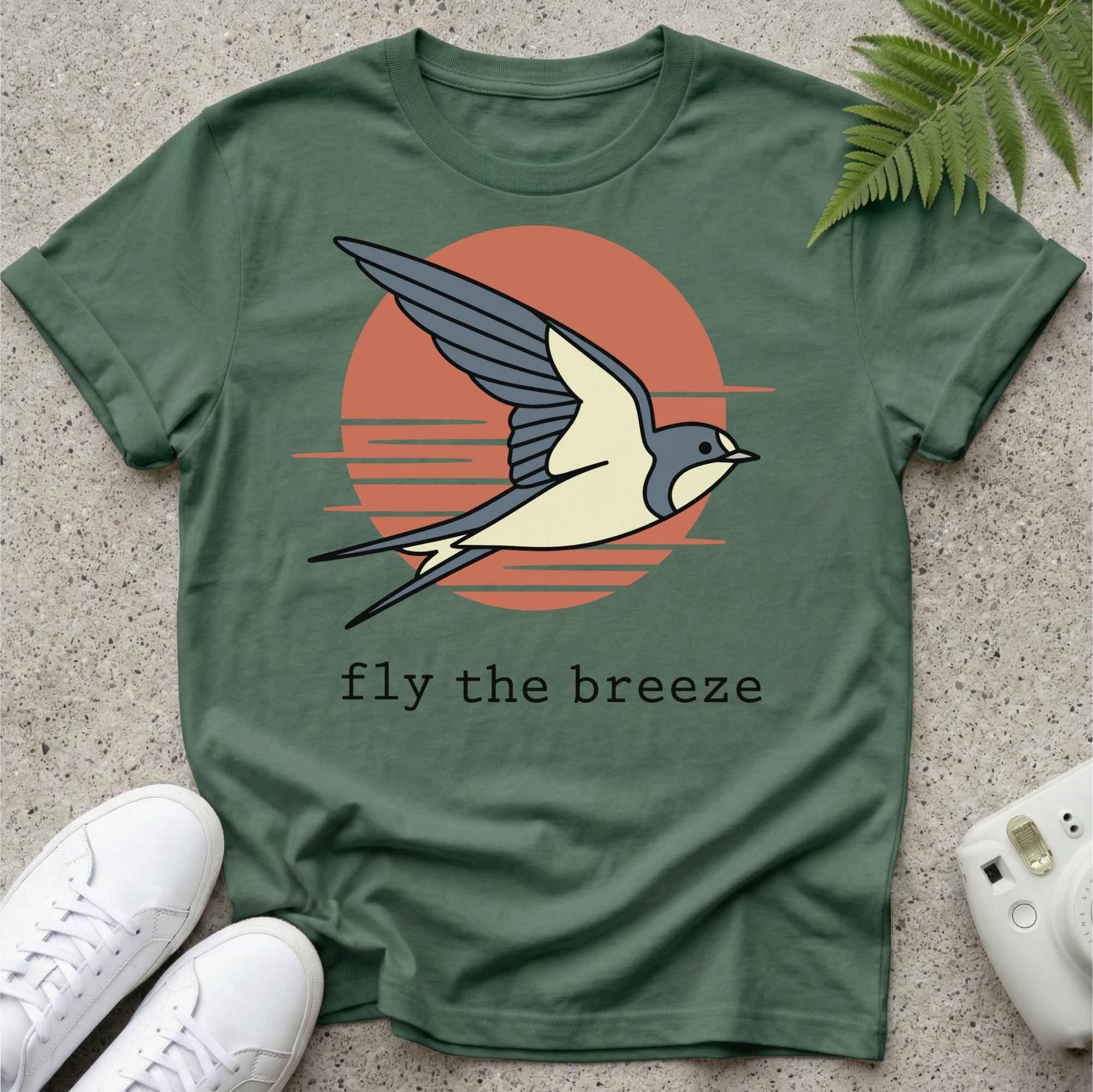 Fly the Breeze Bird T-shirt