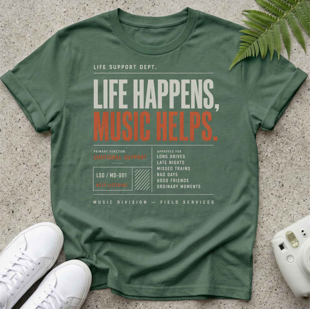 Music Supports T-shirt