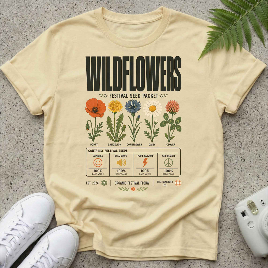 Wildflower Festival Seeds T-shirt