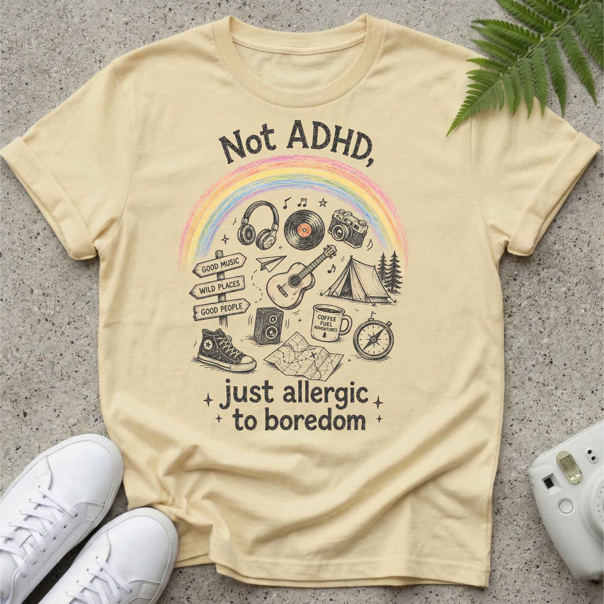 No ADHD T-shirt