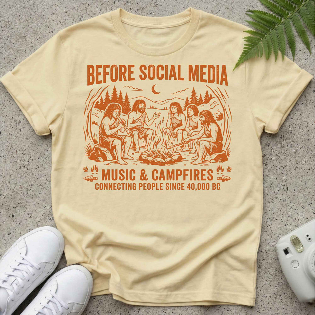 Before Social Media T-shirt