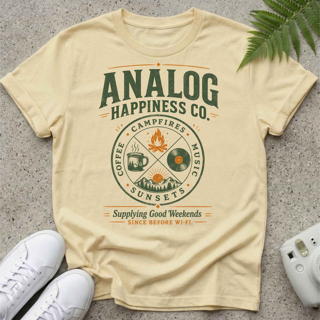 Analog Happiness T-shirt