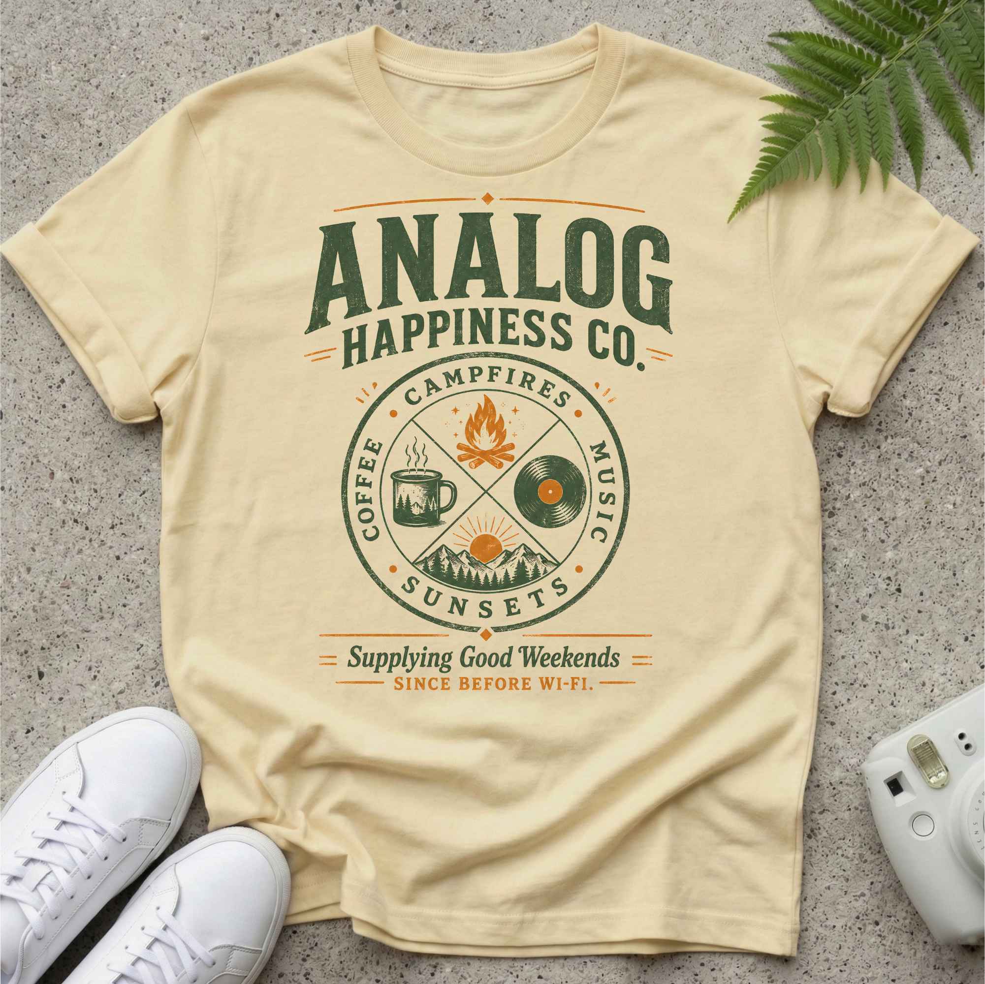 Analog Happiness T-shirt