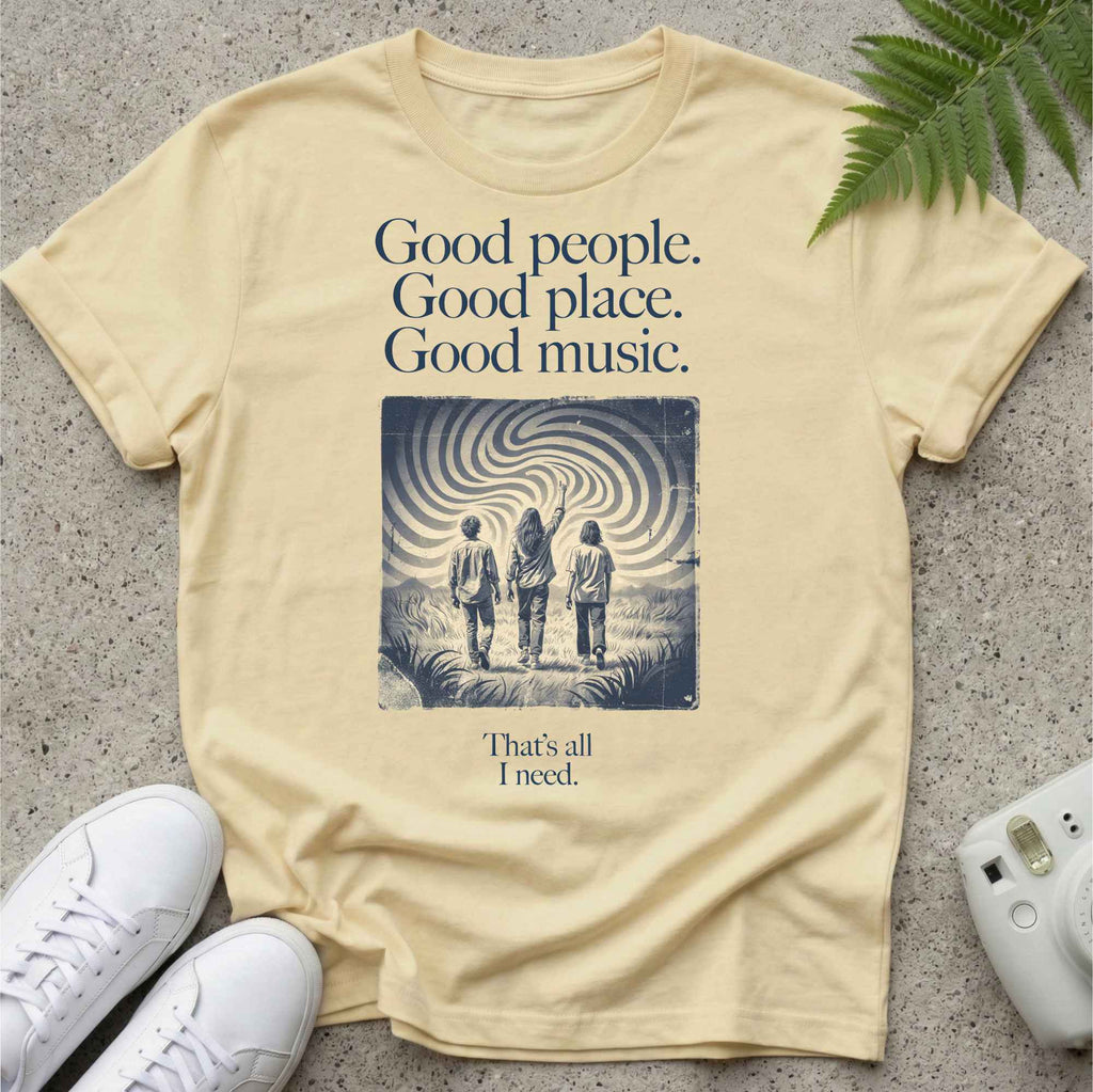 Good Place Good Music T-shirt