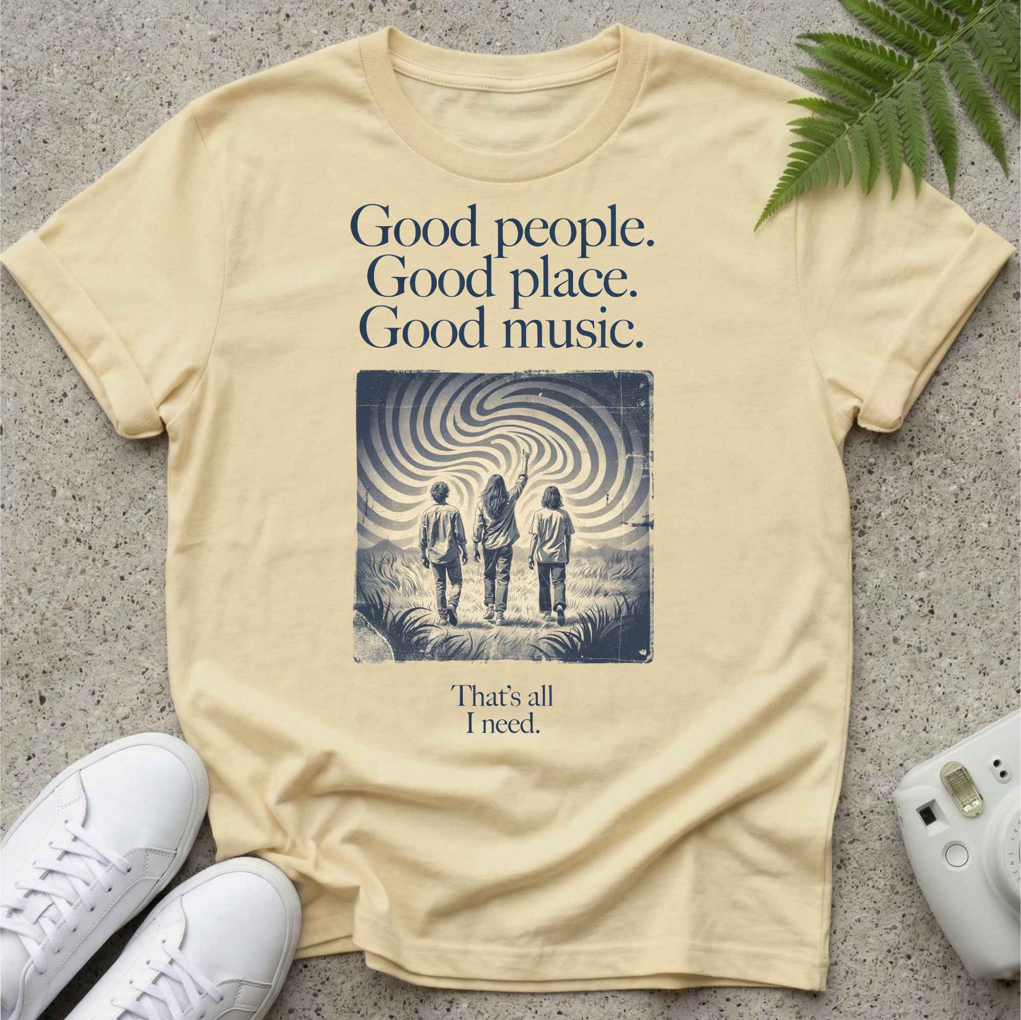 Good Place Good Music T-shirt