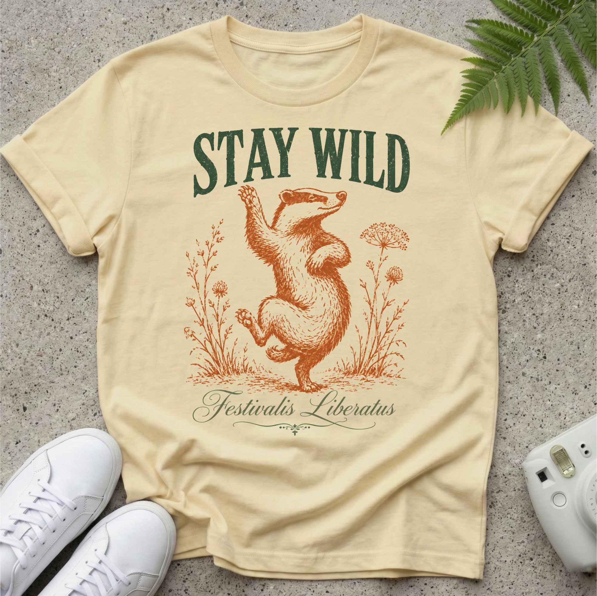 Stay Wild Festivalis T-shirt
