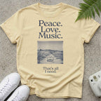 Peace & Music T-shirt