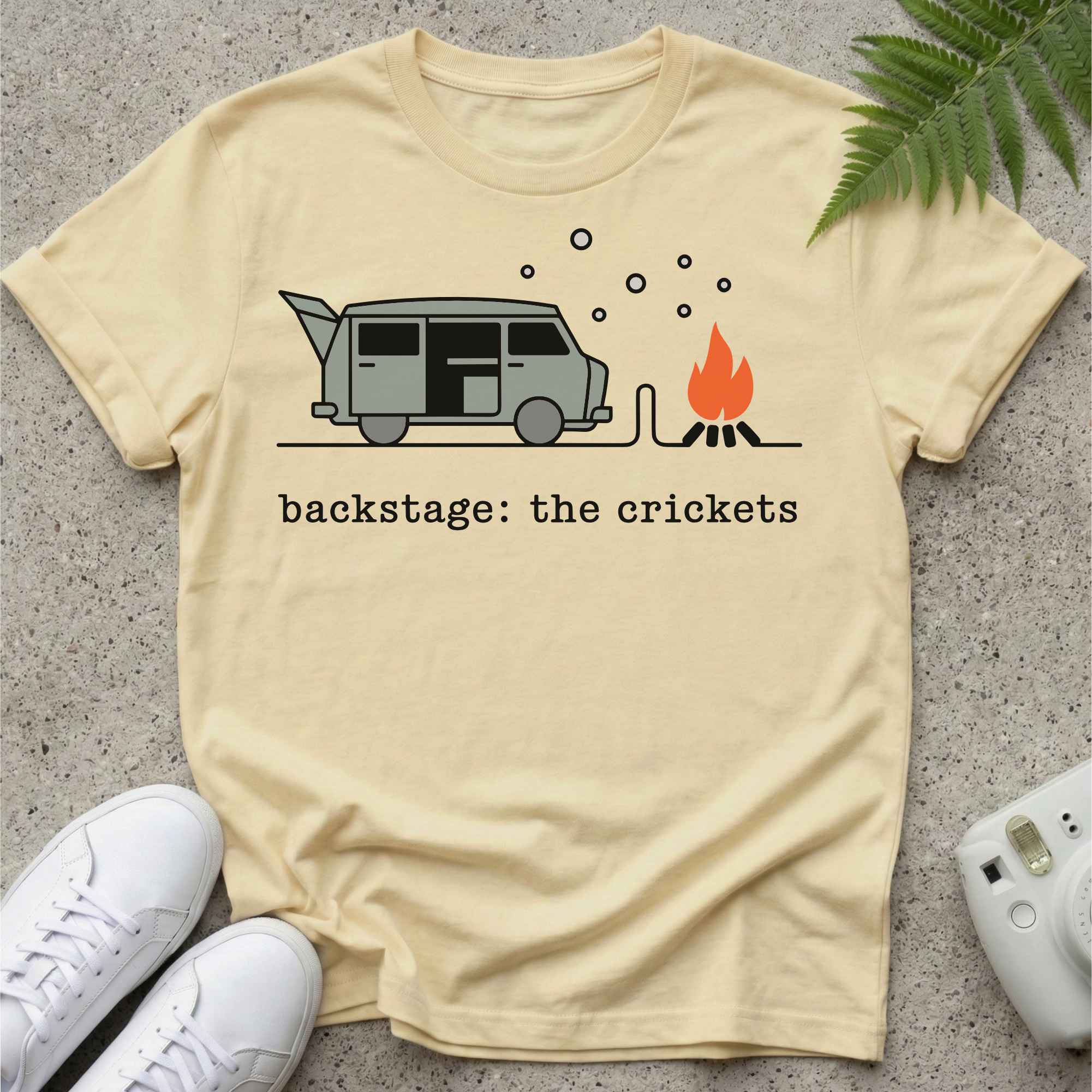 Backstage Crickets T-shirt