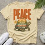 Peace Live Slow T-shirt