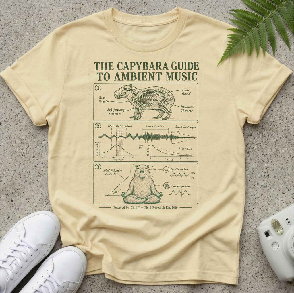 Ambient Music Capybara T-shirt