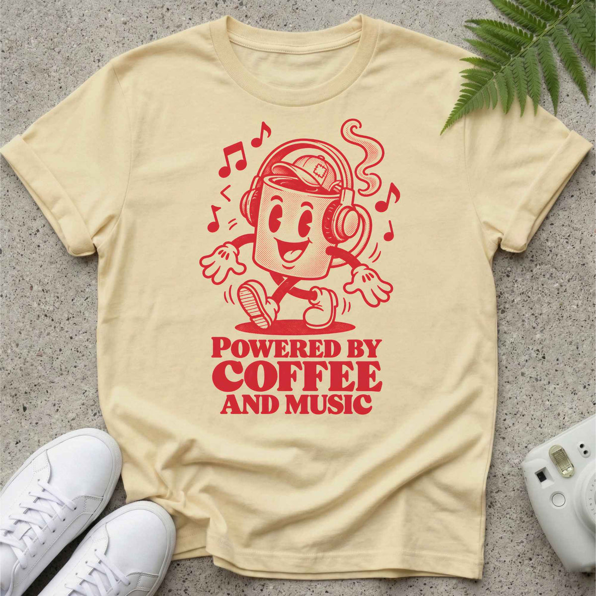Powered By Music T-shirt