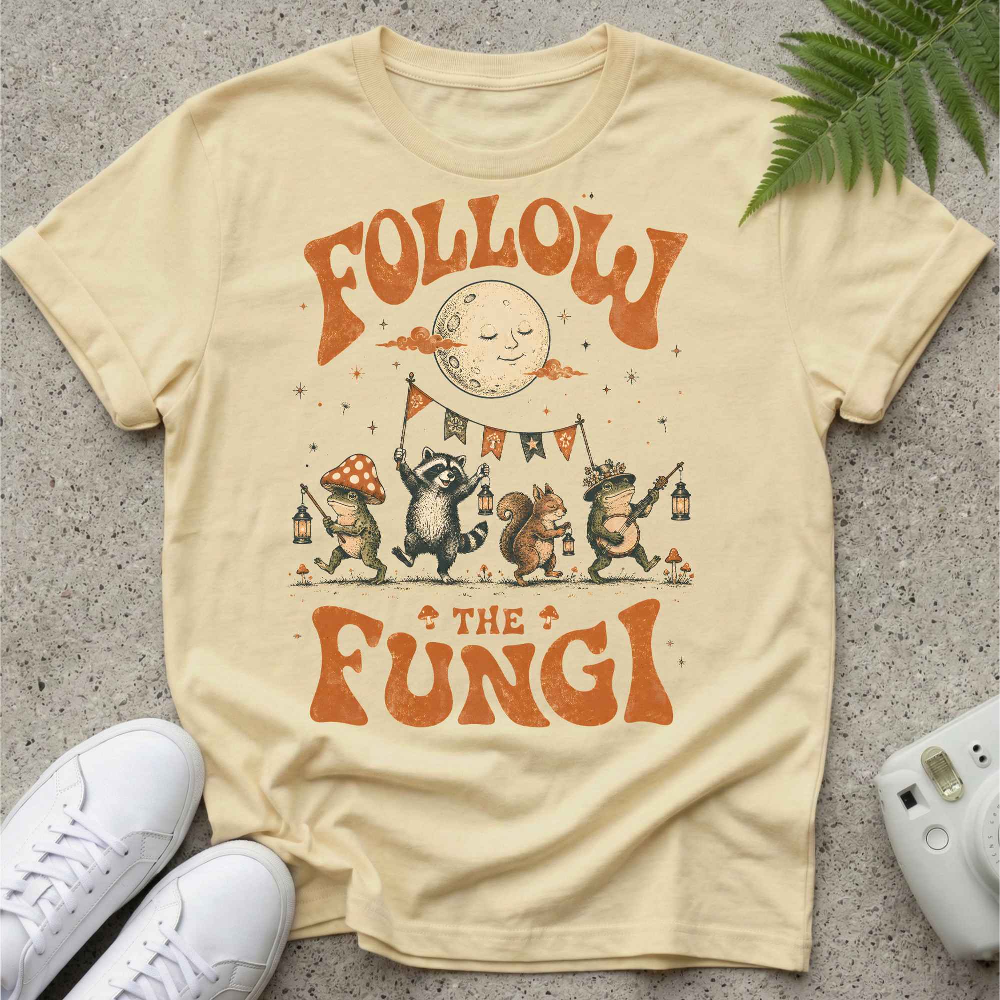Follow The Funghi T-shirt