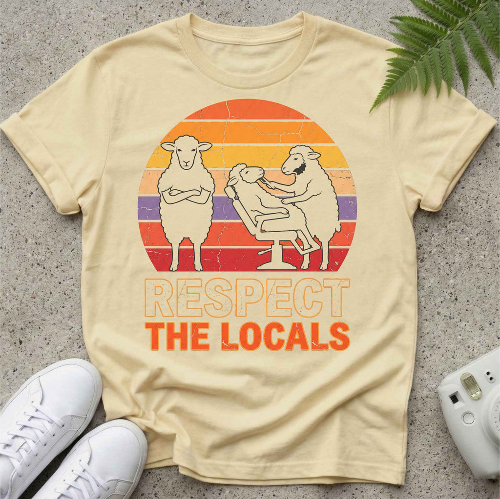 Respect Locals Sunset Light T-shirt