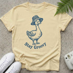 Stay Groovy Happy Goose T-shirt