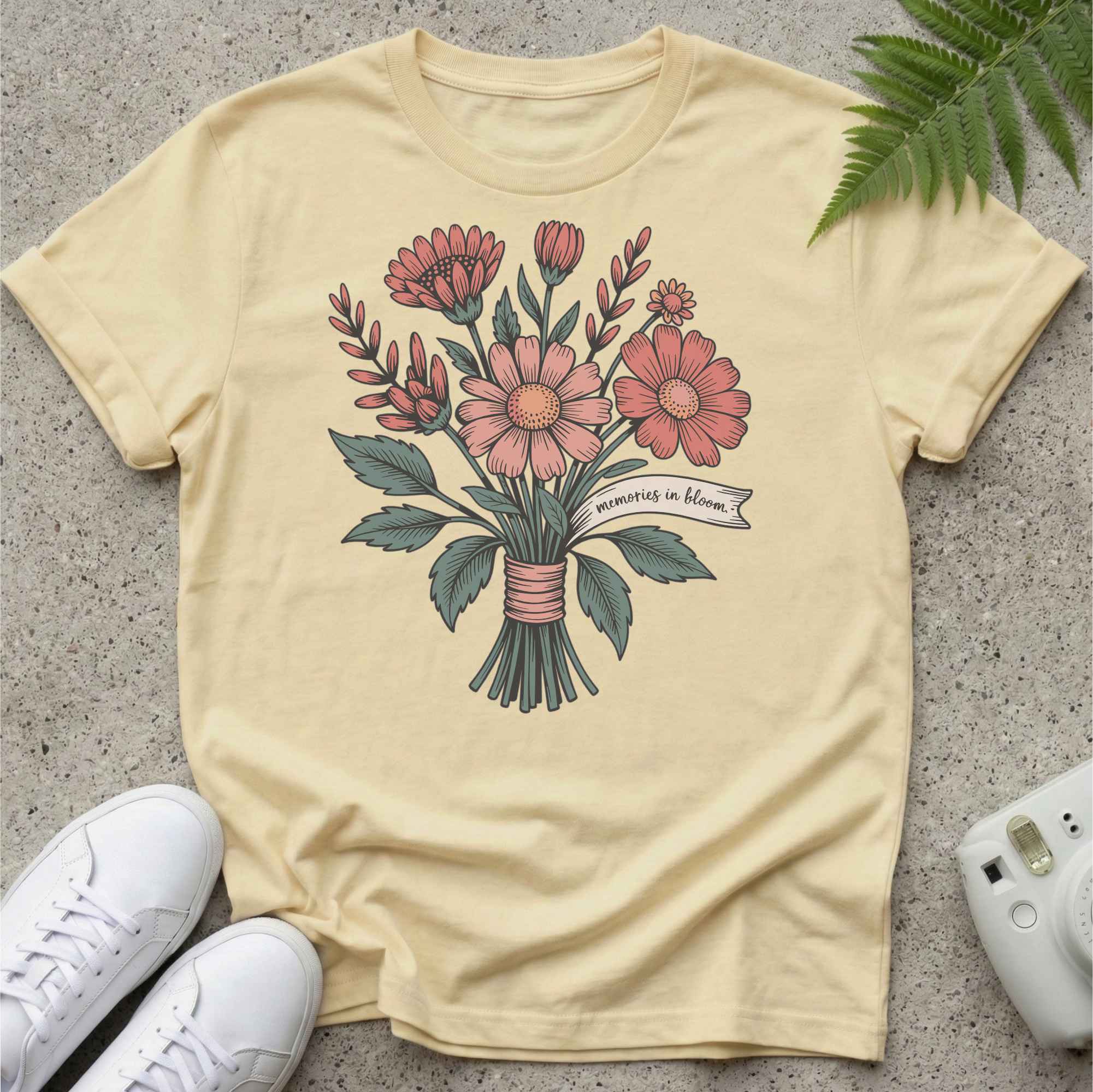 Memories in bloom T-shirt
