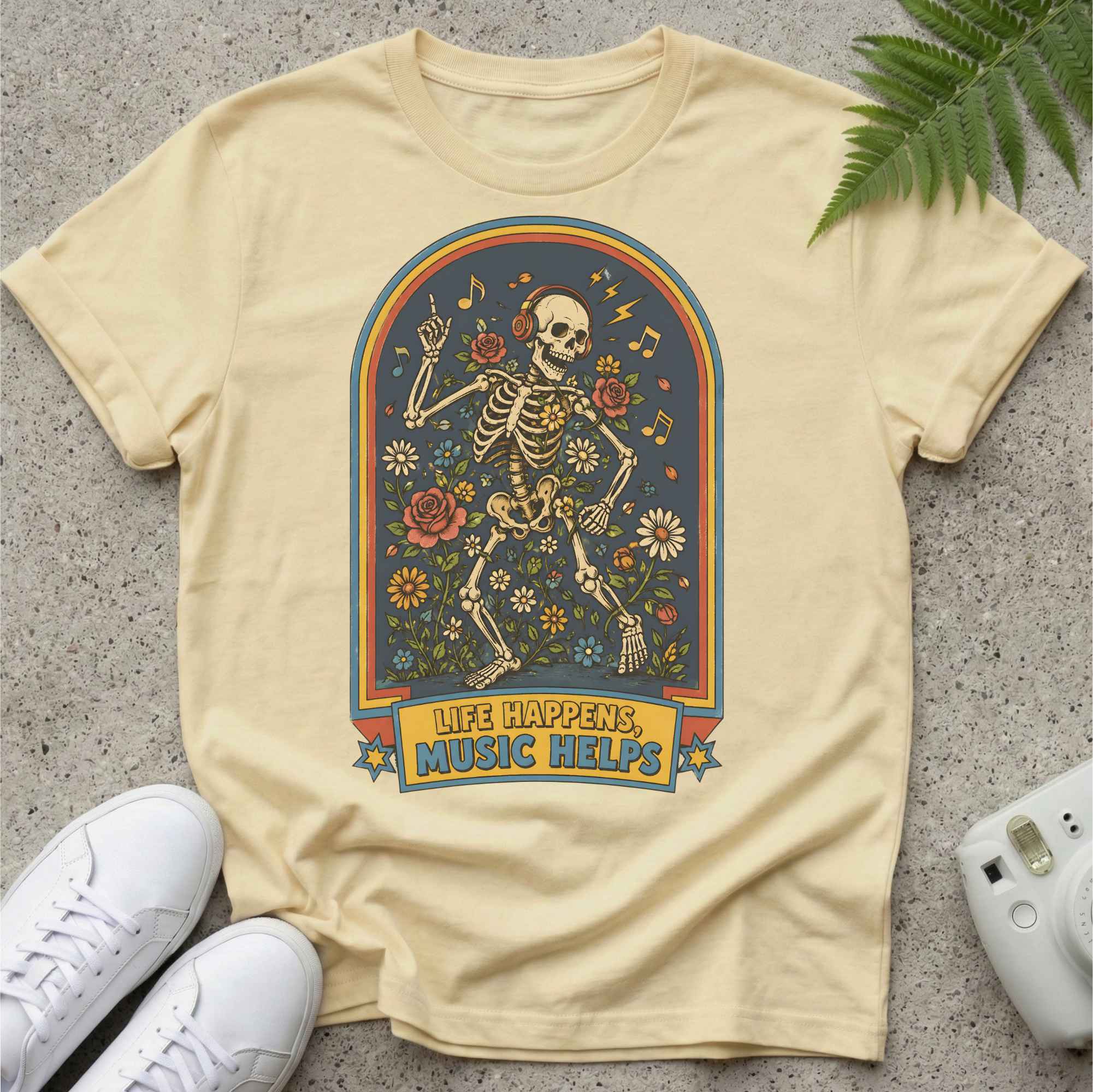 Life, Music Helps T-shirt