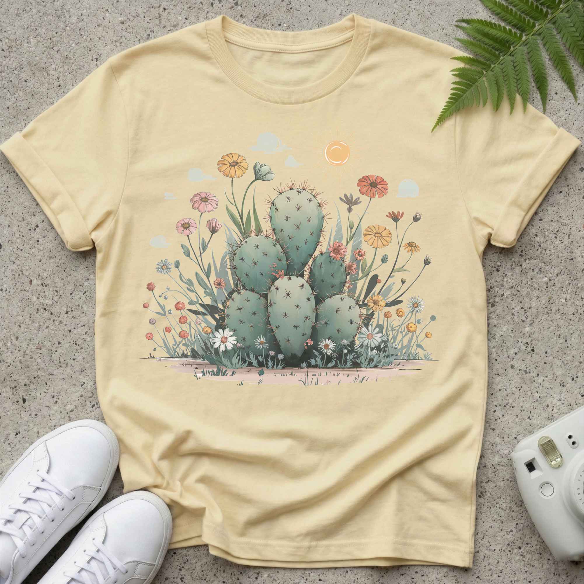 Wildflowers & Cacti T-shirt