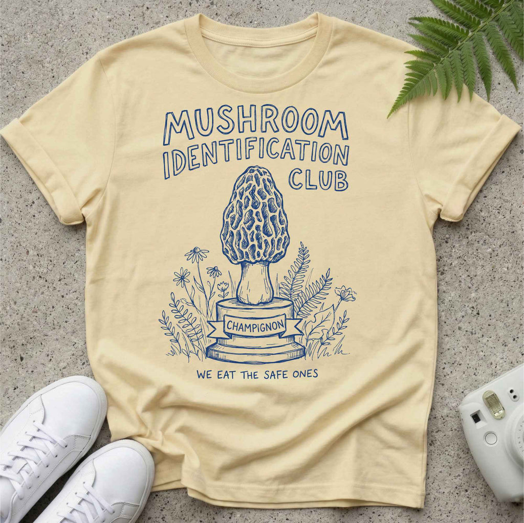 Mushroom Identification Champignon T-shirt