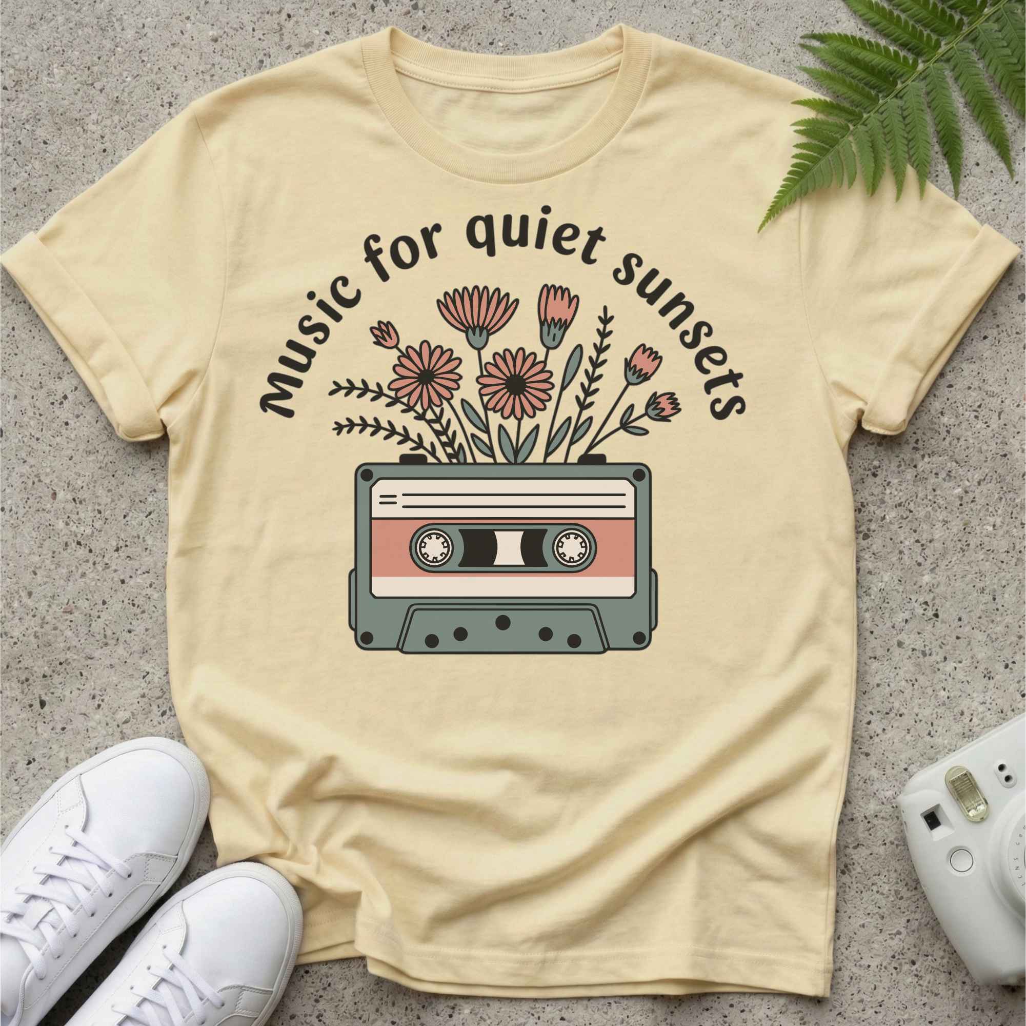 Music for quiet sunsets T-shirt