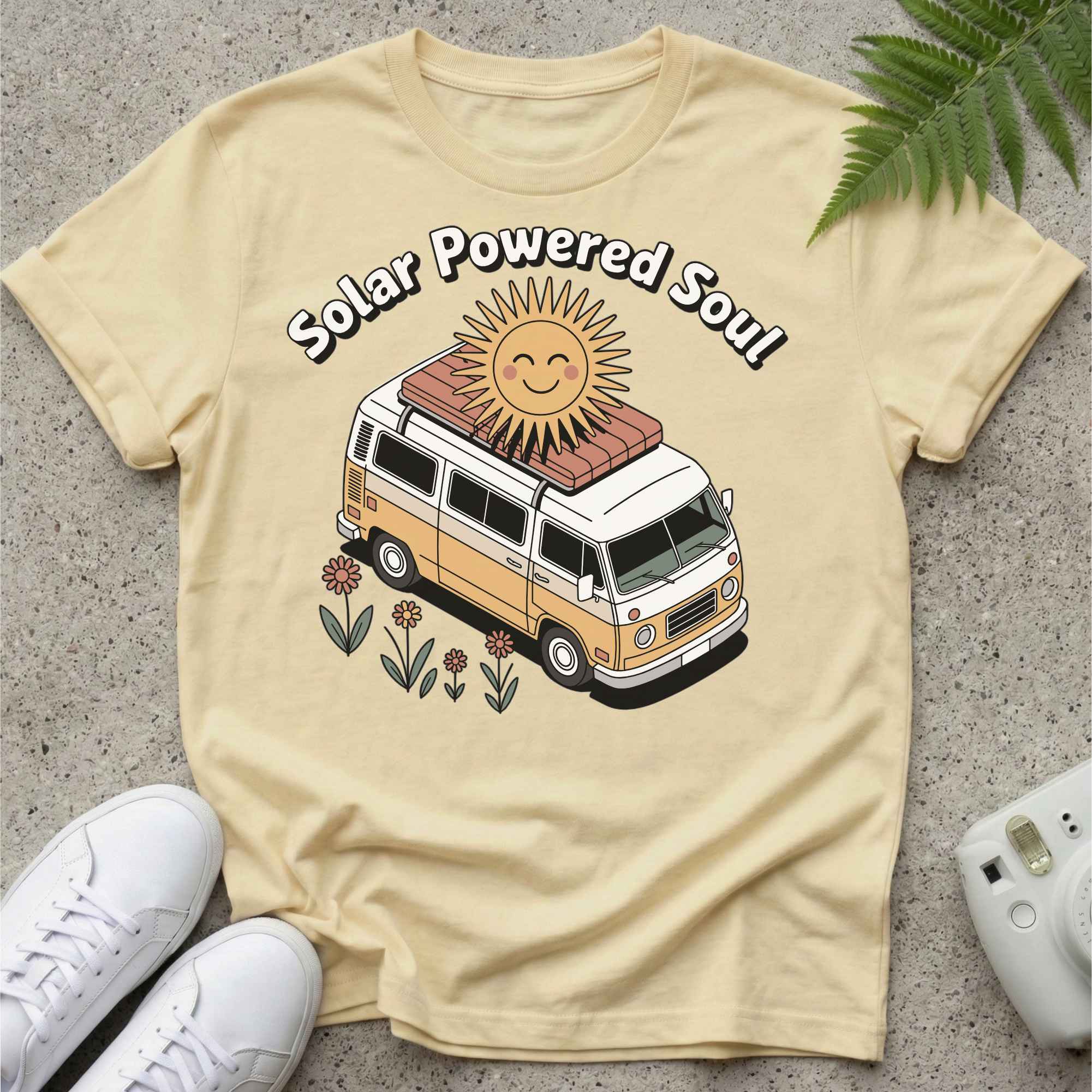 Solar-Powered Camper T-shirt