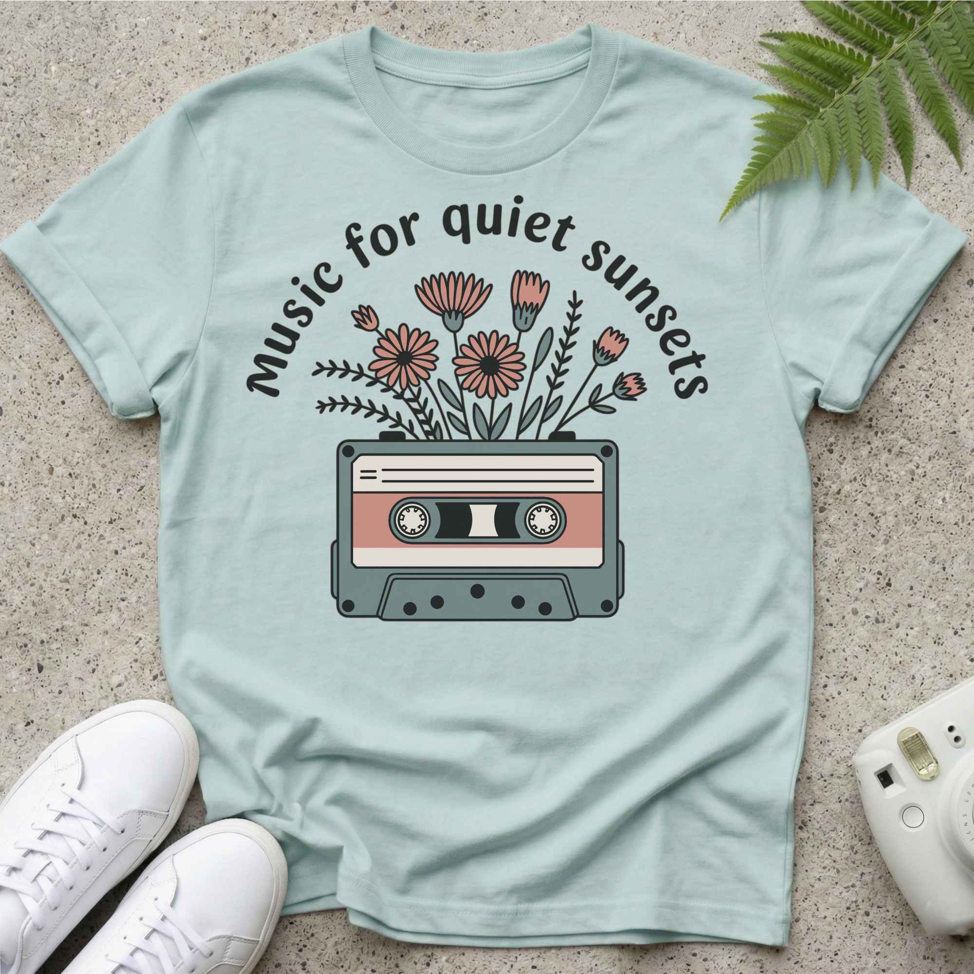 Music for quiet sunsets T-shirt