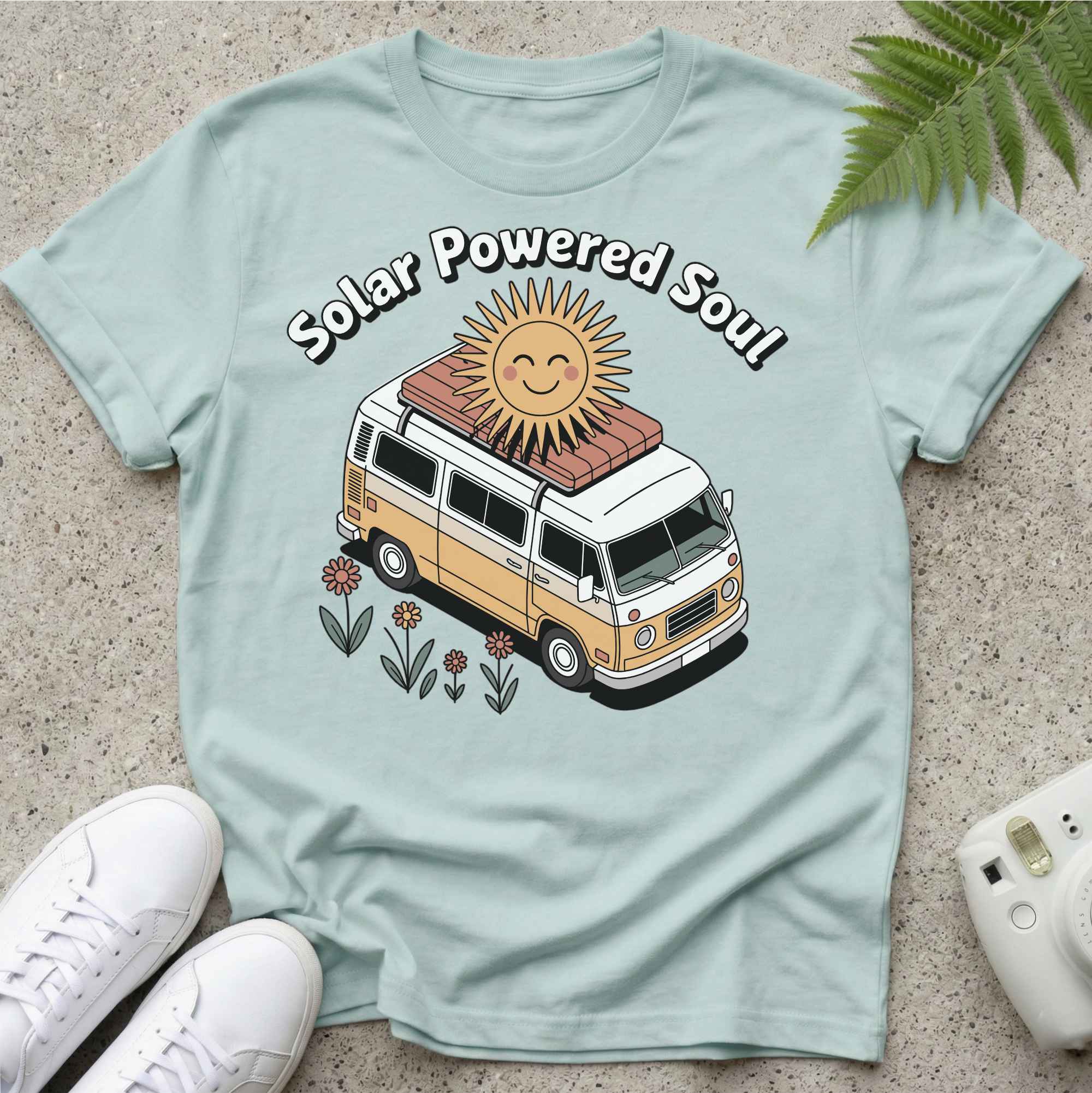 Solar-Powered Camper T-shirt