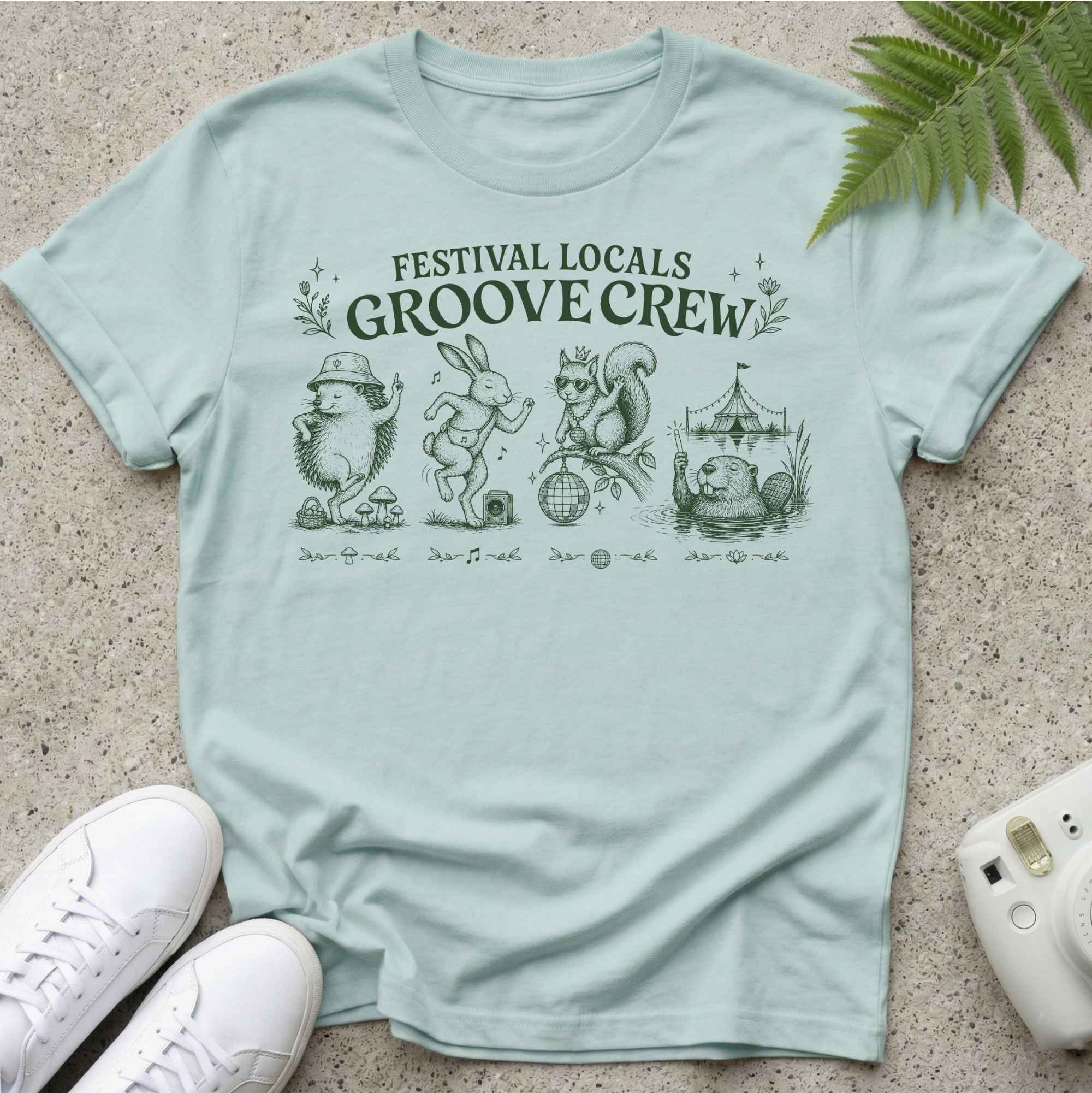 Festive Groove Crew T-shirt